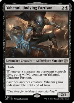 Yahenni, Undying Partisan - Near Mint MTG Commander: The Lost Caverns of Ixalan - Image 1