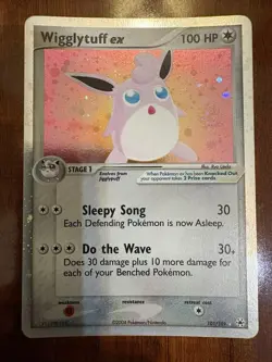 Pokemon Wigglytuff EX 101/101 Hidden Legends Vintage Holo with Swirl! LP/NM💫 - Image 1