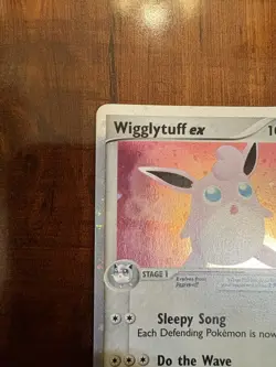 Pokemon Wigglytuff EX 101/101 Hidden Legends Vintage Holo with Swirl! LP/NM💫 - Image 3
