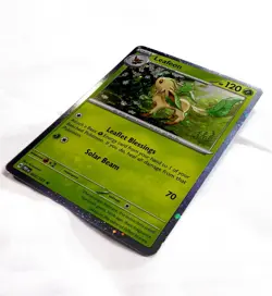 Pokemon TCG Leafeon 005/131 Prismatic Evolutions PERFECT Cosmos Holo Rare - Image 5