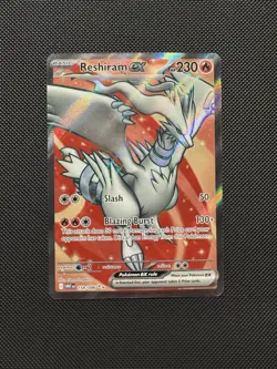 Pokemon TCG Reshiram ex 158/086 Sv: White Flare Ultra Rare Near Mint - Image 1