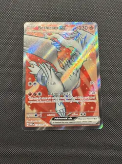 Pokemon TCG Reshiram ex 158/086 Sv: White Flare Ultra Rare Near Mint - Image 2