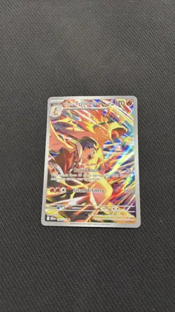 Pokemon TCG Ethan's Typhlosion 190/182 SV10 Destined Rivals Illus. Holo - Image 1