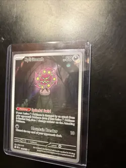 Pokemon TCG Spiritomb 148/132 Illustration Rare Mega Evolution NM Near Mint - Image 2