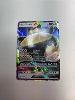 2016-21 Pokemon Sun and Moon Black Star Promos #SM05 Snorlax GX - Image 1