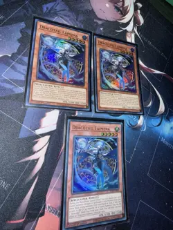 Dracotail Faimena x3 JUSH-EN002 Justice Hunters 1st Edition NM - Image 1