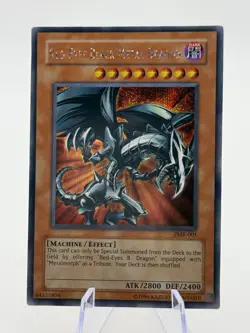 Red-Eyes Black Metal Dragon (Forbidden Memories) FMR-001 Yu-Gi-Oh! Video Game... - Image 1