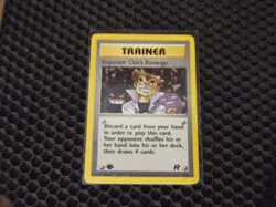 Pokemon TCG WOTC Team Rocket IMPOSTER OAK'S REVENGE NON- Holo Card 76/82 NM/LP - Image 3