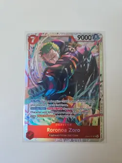 One Piece Roronoa Zoro EB04-007 SR ENGLISH OP15 - Image 3