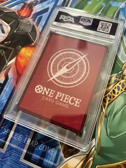 2022 ONE PIECE STRAW HAT CREW SUPER PRE-RELEASE ST01-001 MONKEY D. LUFFY PSA 10 - Image 2