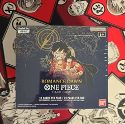 🔥One Piece TCG OP-01 BLUE BOTTOM Romance Dawn Booster Box with Display🔥 - Image 4