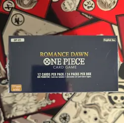 🔥One Piece TCG OP-01 BLUE BOTTOM Romance Dawn Booster Box with Display🔥 - Image 5