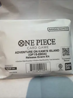 ONE PIECE TCG Adventure On Kami’s Island OP 15 EB04 Release Event Kit ENGLISH - Image 1