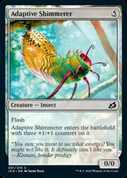 Adaptive Shimmerer -Foil Light Play MTG Ikoria: Lair of Behemoths - Image 1