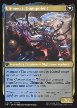 Ultimecia, Time Sorceress- 247 - FINAL FANTASY- Near Mint - MTG - Image 2