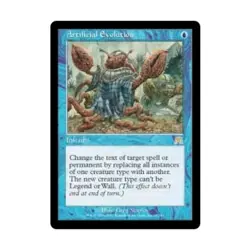 WOTC MtG Onslaught Artificial Evolution (R) (Foil) NM - Image 1