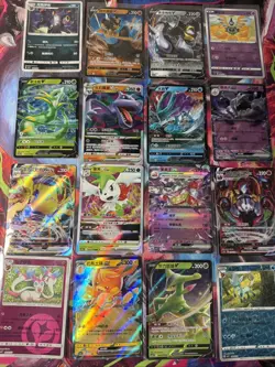 Pokemon 16 Card Lot nm V Max Mega Amazing Ex HOLO Rare Hits Only C28 - Image 1