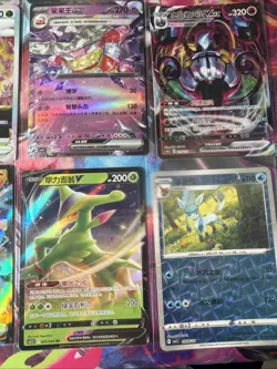 Pokemon 16 Card Lot nm V Max Mega Amazing Ex HOLO Rare Hits Only C28 - Image 4