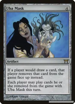 Uba Mask [CHK - 272] - MP [Normal] TCG MTG - Image 1
