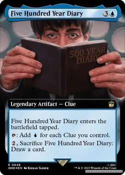 Five Hundred Year Diary (Extended Art) (Surge Foil) [WHO - 948] - NM [Foil] T... - Image 1