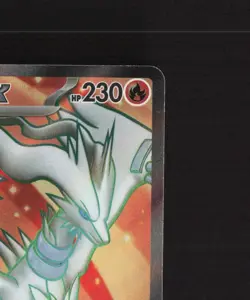 Reshiram ex 160/086 Japanese White Flare Full Art Rare Holo Pokemon Card NM - Image 4