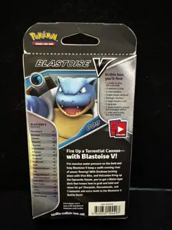 Pokemon Trading Card Game - V Battle Deck - Blastoise - Factory Sealed Box 820650808395 - Image 2