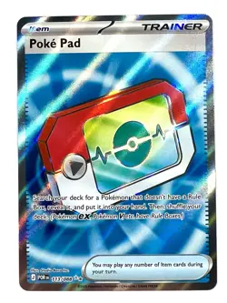 Poke Pad 113/088 Ultra Rare UR Full Art Holo Perfect Order Pokemon TCG Card - Image 1