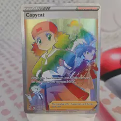 Pokemon TCG - Copycat 222/203 - Evolving Skies - Rare Rainbow Card - Image 1