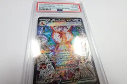 PSA 8 NM MINT 2023 Pokemon 233/091 SIR Rare Charizard EX Obsidian Flames #57212B - Image 2