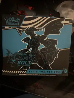 Pokemon Scarlet & Violet Black Bolt Elite Trainer Box Black Bolt - Image 1
