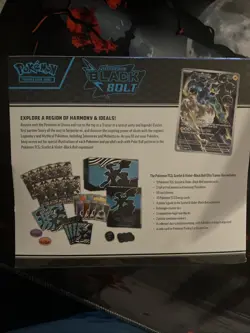 Pokemon Scarlet & Violet Black Bolt Elite Trainer Box Black Bolt - Image 2