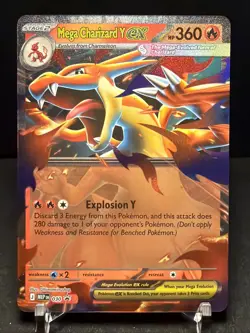 Mega Charizard Y ex 30 Promo - Tin Promo - Pokemon TCG NM/M - Image 1