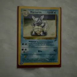 Wartortle [W Stamped] Promo Normal WoTC Promo 063/130 Pokemon TCG - Image 1