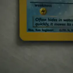 Wartortle [W Stamped] Promo Normal WoTC Promo 063/130 Pokemon TCG - Image 5