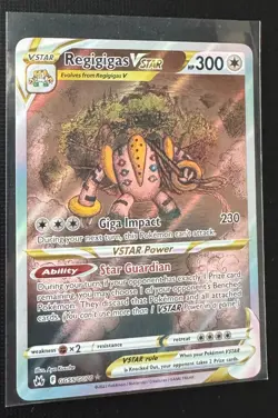 Regigigas VSTAR GG55/GG70 Crown Zenith Galarian Gallery Pokemon NM - Image 2