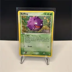 Pokemon TCG Koffing Reverse Holo Common 61/109 EX Team Rocket Returns NM - Image 1