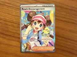 Pokemon Rosa's Encouragement SIR 123/088 - PERFECT ORDER ENGLISH MINT CONDITION - Image 1