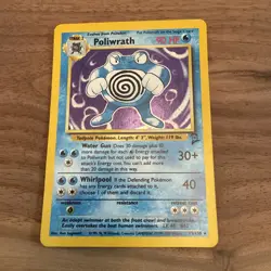 Poliwrath 013/102 - Base Set Holo Rare - Wotc Pokemon TCG - LP - Image 1