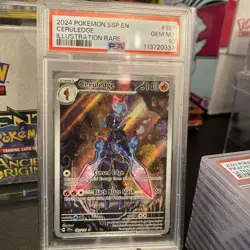 2024 POKEMON Ceruledge 197/191 Illustration Rare Surging Sparks PSA GEM MINT 10 - Image 1