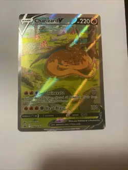 Charizard V - SWSH260 - Full Art Black Star Promo, Charizard UPC - Pokemon - NM - Image 1
