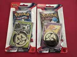 Pokemon TCG SCARLET & VIOLET SPIDOPS & ESPATHRA Checklane Sealed Blister Packs - Image 2
