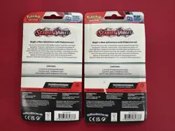 Pokemon TCG SCARLET & VIOLET SPIDOPS & ESPATHRA Checklane Sealed Blister Packs - Image 3