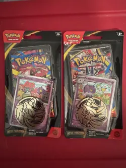 Pokemon TCG MEGA EVOLUTION DRIFLOON & DRIFBLIM Checklane Sealed Blister Packs - Image 2