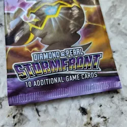 Pokemon Stormfront Sealed Booster Pack Dusknoir Art/Diamond & Pearl - UNWEIGHED! - Image 3
