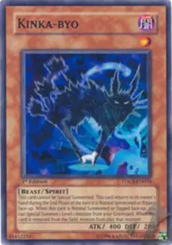 1x (P) Kinka-Byo - TDGS-EN034 - Super Rare - Unlimited Edition YuGiOh - Image 1