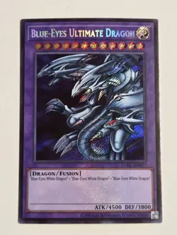 Blue-Eyes Ultimate Dragon LCKC-EN057 Secret Rare Legendary Collection Kaiba NM - Image 1
