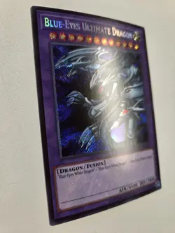 Blue-Eyes Ultimate Dragon LCKC-EN057 Secret Rare Legendary Collection Kaiba NM - Image 2