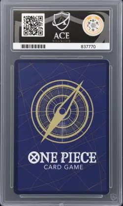 2025 ONE PIECE OP05 119 MONKEY D LUFFY ENGLISH 2ND ANNIVERSARY SET PROMO ACE 9 - Image 2