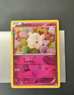 Swirlix RC19/RC32 NM - Yuka Morii Clay Art XY Generations Pokemon Card holo - Image 1