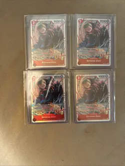 PLAYSET One Piece TCG Roronoa Zoro EB04-007 SR Adventure On Kami's Island OP-15 - Image 1